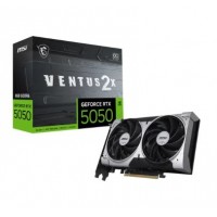 MSI GeForce RTX 5050 8G VENTUS 2X OC 8GB GDDR6 Graphics Card